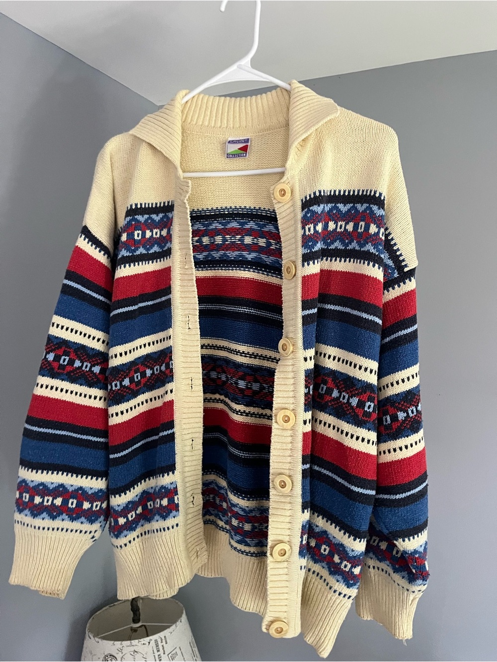 Vintage Patterned Cardigan